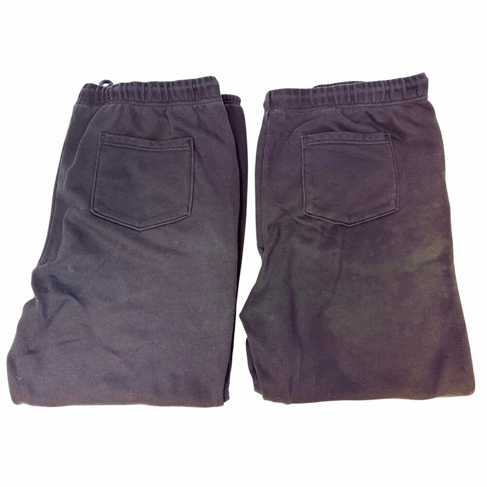 No Boundaries Mens Black XL Drawstring Jogger Pants 2 Pair